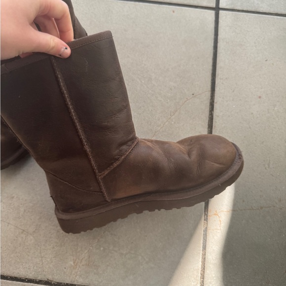 Ugg Classic leather brownstone - Picture 7 of 7